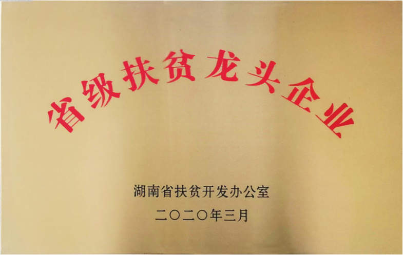 湖南省扶贫龙头企业