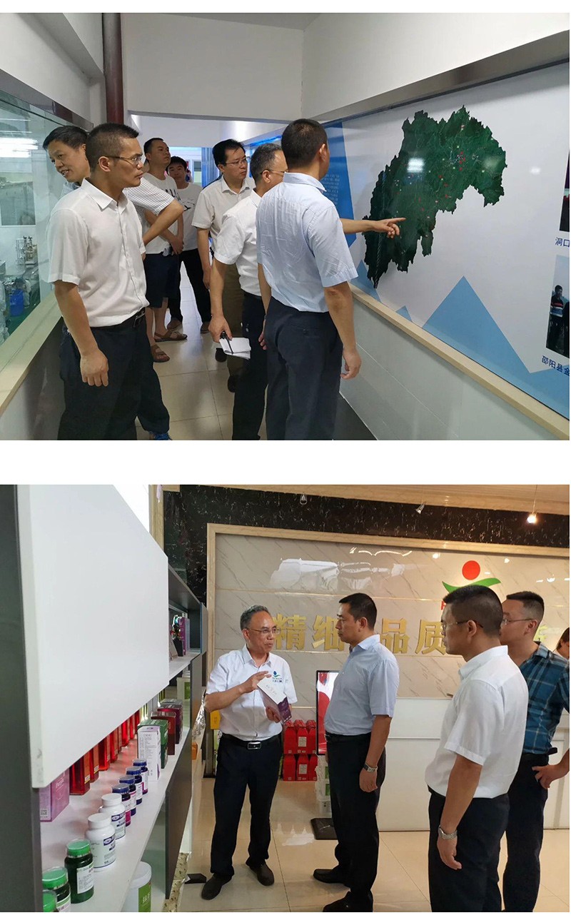 邵阳市委副书记汤立斌调研天香