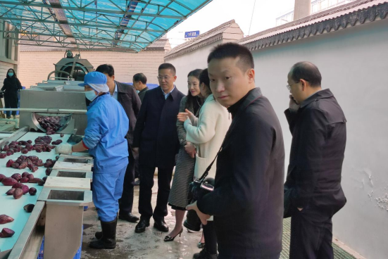 市委常委、组织部部长、统战部部长龚红果莅临天香生物调研