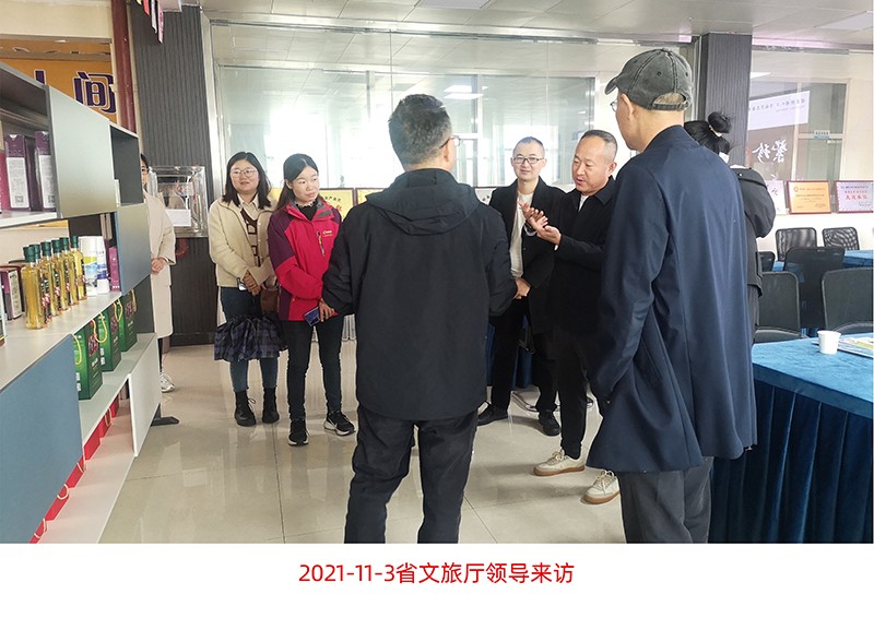 省文旅厅领导来访