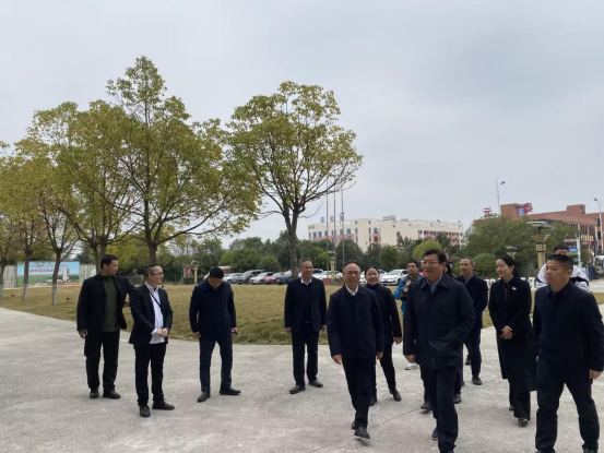 华学健市长莅临天香生物考察调研