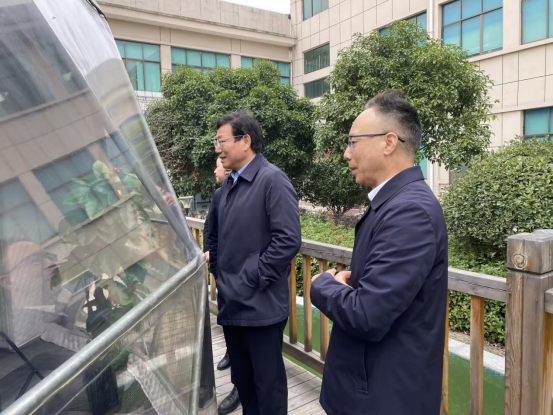 华学健市长莅临天香生物考察调研